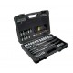 Stanley socket set 80 pcs. 1/4, 3/8, 1/2