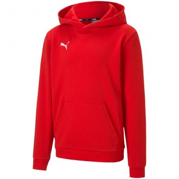 Puma teamGOAL 23 Casuals Hoody Jr red 656711 01 140