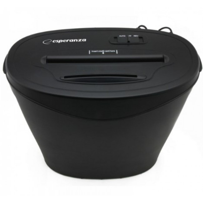 Esperanza EN103 paper shredder 22 cm Black Esperanza EN103 paper shredder 22 cm Black