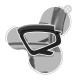 Gaming chair for children Huzaro HZ-Ranger 1.0 Gray Mesh, gray and black Gaming chair for children Huzaro HZ-Ranger 1.0 Gray Mesh, gray and black