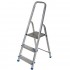 Aluminum Ladder, Free-standing, 3 steps
