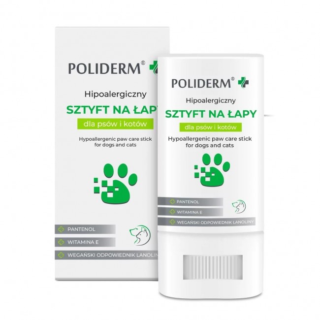 POLIDERM hypoallergenic paw stick for dog and cat 14.5g