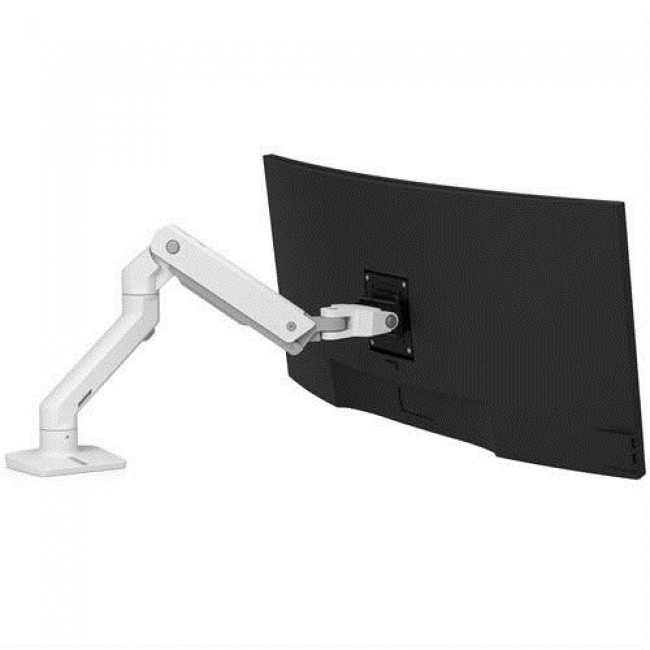 Ergotron HX DESK SINGLE MONITORARM WHITE/42IN 9-19KG TILT 75 MIS-D 10Y W Ergotron HX DESK SINGLE MONITORARM WHITE/42IN 9-19KG TILT 75 MIS-D 10Y W