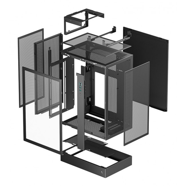 DeepCool CH170 PLUS Tower Black