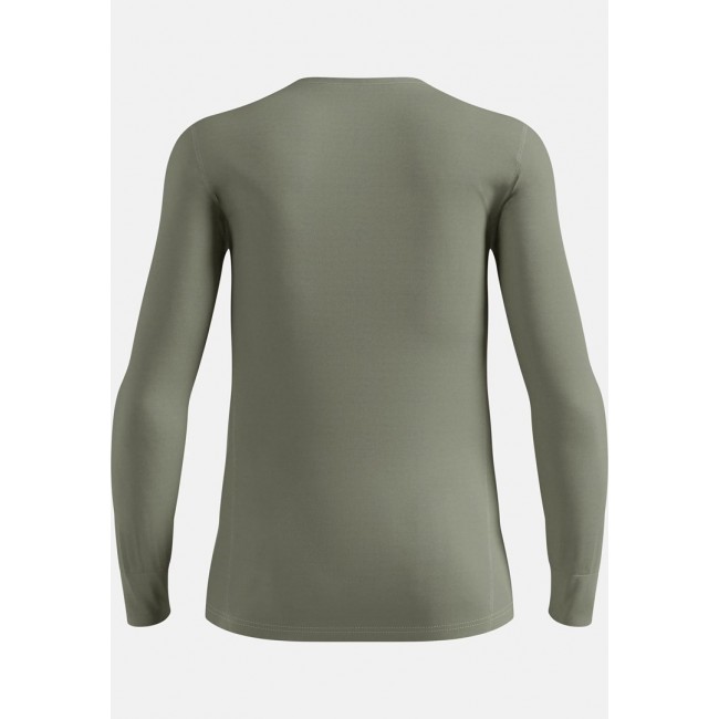 ODLO BL TOP crew neck l/s ACTIVE WARM long-sleeved thermal underwear, size L, grey ODLO BL TOP crew neck l/s ACTIVE WARM long-sleeved thermal underwear, size L, grey
