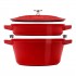 Staub La Cocotte Round Cast iron Casserole baking dish