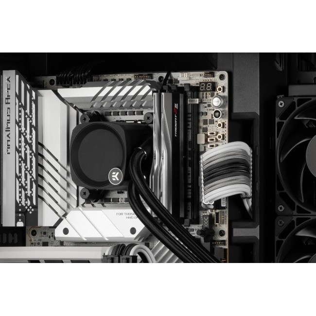 EK Water Blocks EK-Nucleus AIO CR360 Dark Komplett-Wasserk hlung - Schwarz