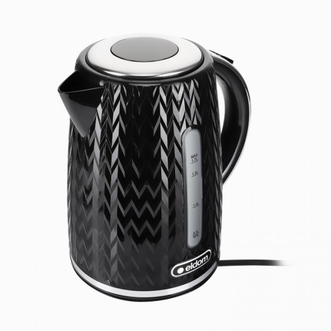 NELO kettle, capacity 1.7 l, power 2000 W, black