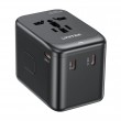 Power charger - Unitek 65W Universal Travel Adapter (P1122ABK01) | 1xUSB-A 3xUSB-C 1xAC