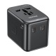 Power charger - Unitek 65W Universal Travel Adapter (P1122ABK01) | 1xUSB-A 3xUSB-C 1xAC