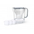 BRITA Style ESSENTIAL XL Water Filter Jug (Dark Blue) + 3 x MX Pro Pure Performance Filters