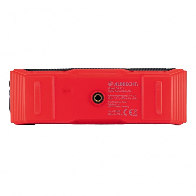 Albrecht DR 112 Digital Black, Red
