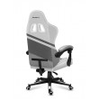 Huzaro FORCE 4.4 PC gaming chair Bucket (cradle) seat Grey, White