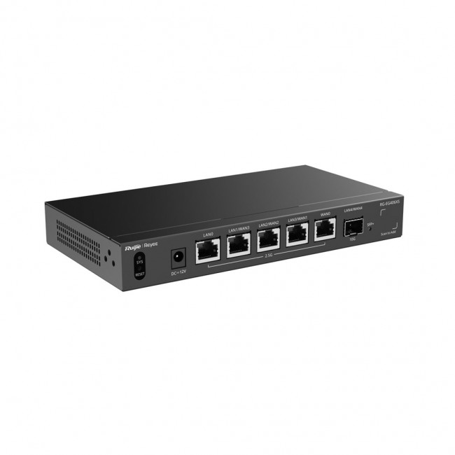Ruijie Networks RG-EG406XS wired router 2.5 Gigabit Ethernet, 10 Gigabit Ethernet Black