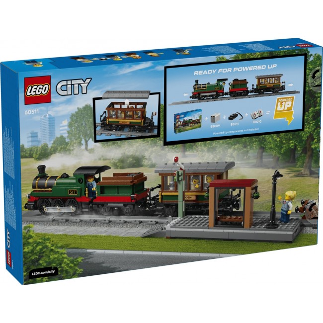 LEGO CITY 60511 Vintage Steam Train