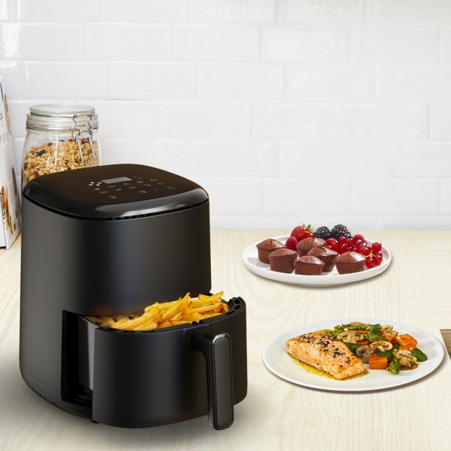 Tefal Easy Fry EY145810 fryer Single 3 L Stand-alone 1300 W Hot air fryer Black