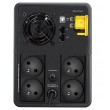 APC Back-UPS, 1600VA, Tower, 230V, 4x CEE 7/5 French Schuko outlets, AVR