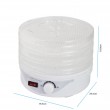 Esperanza EKD003 food dehydrator Transparent, White 250 W