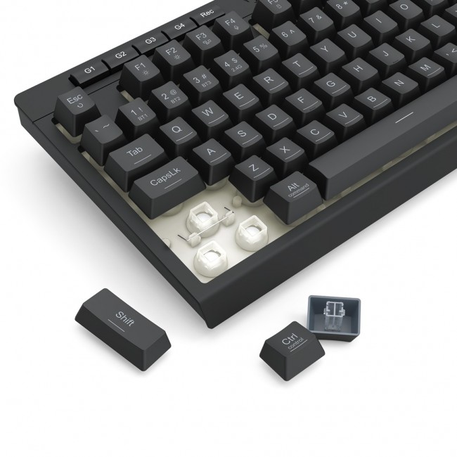 REDRAGON K515RGB-PRO keyboard USB + RF Wireless + Bluetooth Black