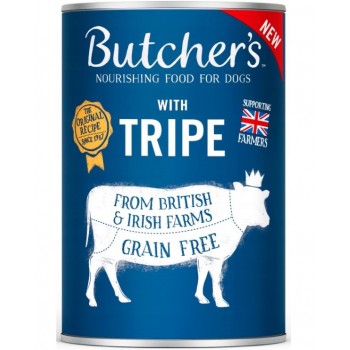 BUTCHER'S Original Tripe Mix Rumen Pate - wet dog food - 1200g