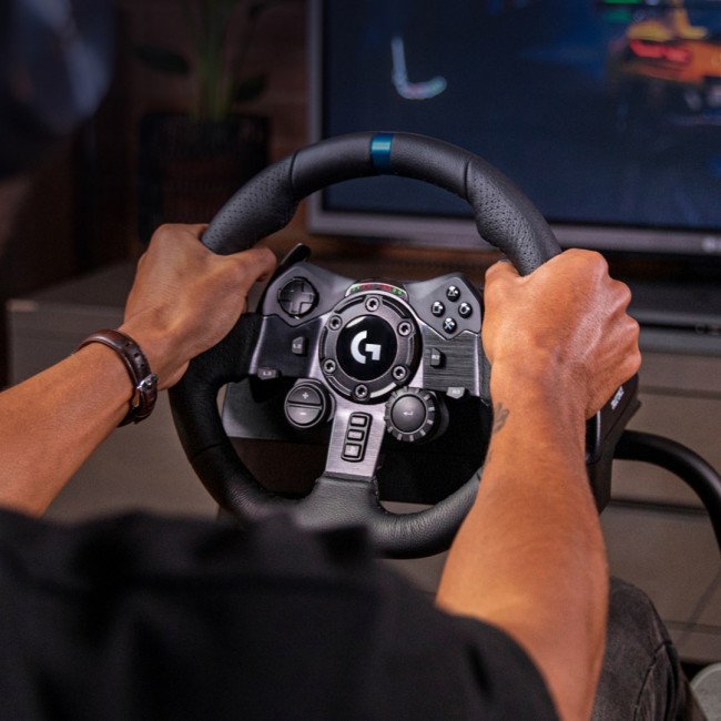 Logitech G G923 Racing Wheel and Pedals for PS5, PS4 and PC Logitech G G923 Racing Wheel and Pedals for PS5, PS4 and PC