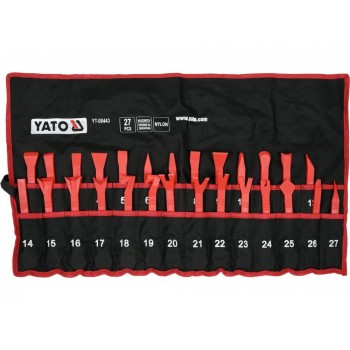 Yato YT-08443 car body repair tool Upholstery remover tool Red 27 pc(s)