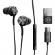 Maxell XC1 USB-C wired headphones with USB-A adapter black Maxell XC1 USB-C wired headphones with USB-A adapter black