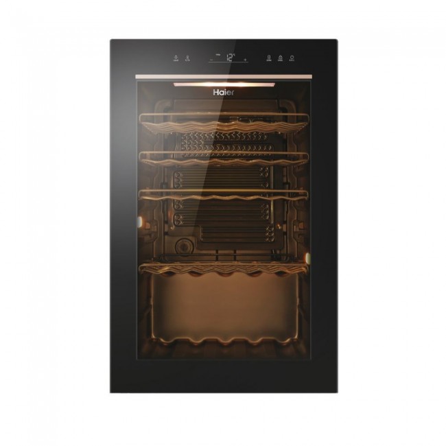 Haier Wine Bank 50 Serie 3 HWS49GAE Compressor wine cooler Freestanding Black 49 bottle(s) Haier Wine Bank 50 Serie 3 HWS49GAE Compressor wine cooler Freestanding Black 49 bottle(s)