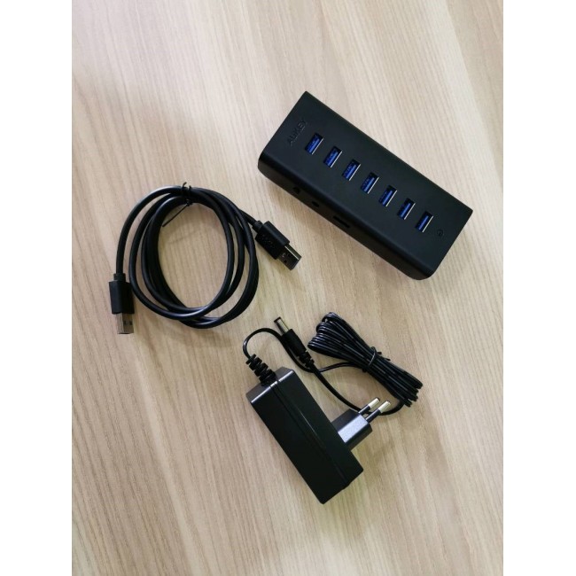AUKEY CB-H3 interface hub Black AUKEY CB-H3 interface hub Black