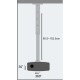Techly Projector Ceiling Stand Extension 60-102 cm Silver ICA-PM 102XL Techly Projector Ceiling Stand Extension 60-102 cm Silver ICA-PM 102XL