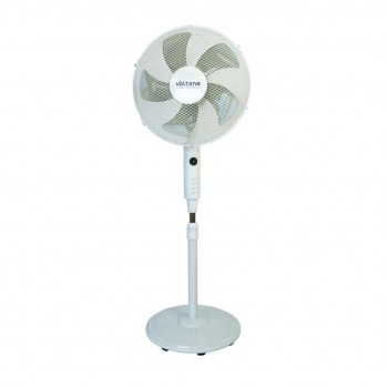 VOLTENO FLOOR FAN WHITE+ DISPLAY 40cm