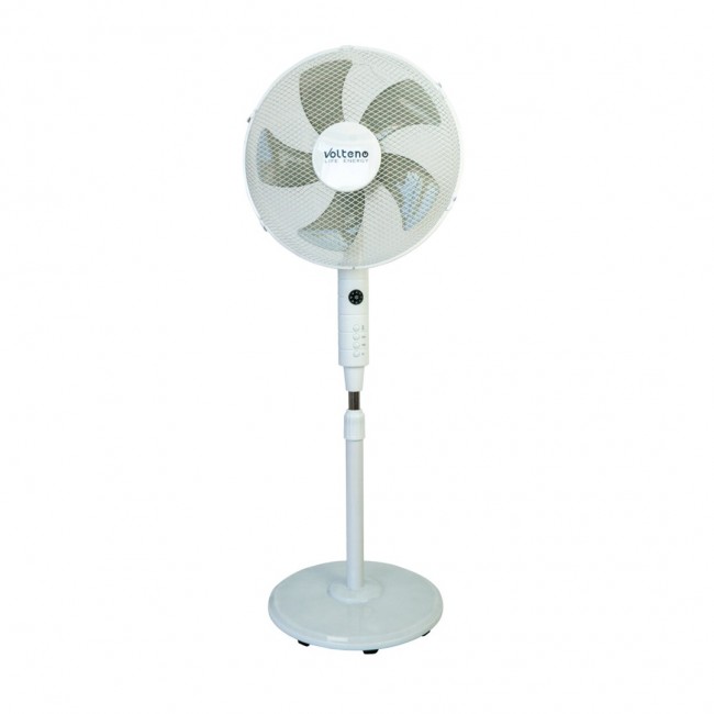 VOLTENO FLOOR FAN WHITE+ DISPLAY 40cm VOLTENO FLOOR FAN WHITE+ DISPLAY 40cm