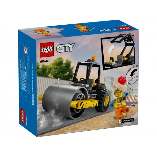 LEGO CITY 60401 CONSTRUCTION STEAMROLLER LEGO CITY 60401 CONSTRUCTION STEAMROLLER