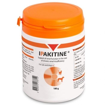 VETOQUINOL Ipakitine - kidney support supplement for dog and cat 180g