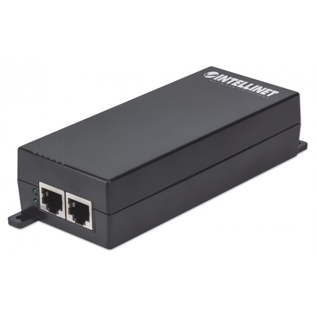 Intellinet Gigabit High-Power PoE+ Injector,1 x 30 W Port, IEEE 802.3at/af Compliant, Plastic Housing Intellinet Gigabit High-Power PoE+ Injector,1 x 30 W Port, IEEE 802.3at/af Compliant, Plastic Housing