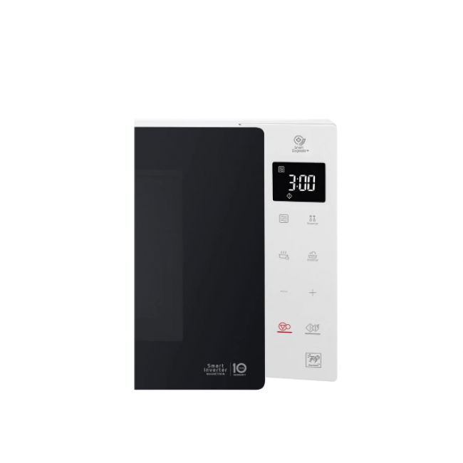 LG MS 23 NECBW, Over the range, Solo microwave, 23 L, 1000 W, Touch, Black, White