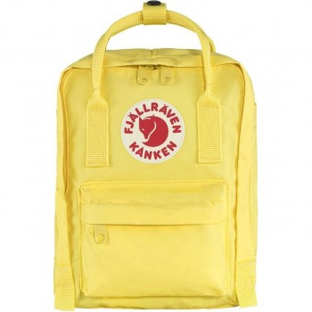 Fj llr ven Kanken Mini backpack Casual backpack Yellow Polypropylene (PP), Vinylon