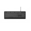 Gembird KB-UML-04 Slim wired backlight keyboard, black, US layout