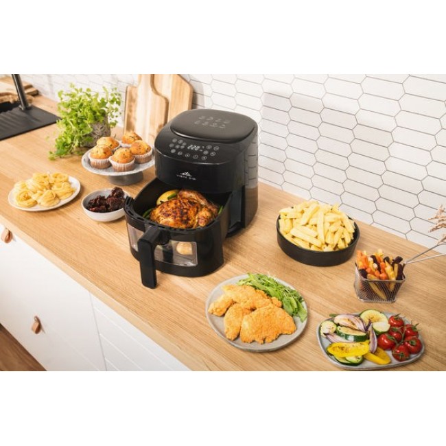 Eta Vista Digi Single 4.3 L Stand-alone 1300 W Hot air fryer Black