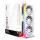 Graphics card. XFX Mercury RX 9070XT OC White G RGB 16