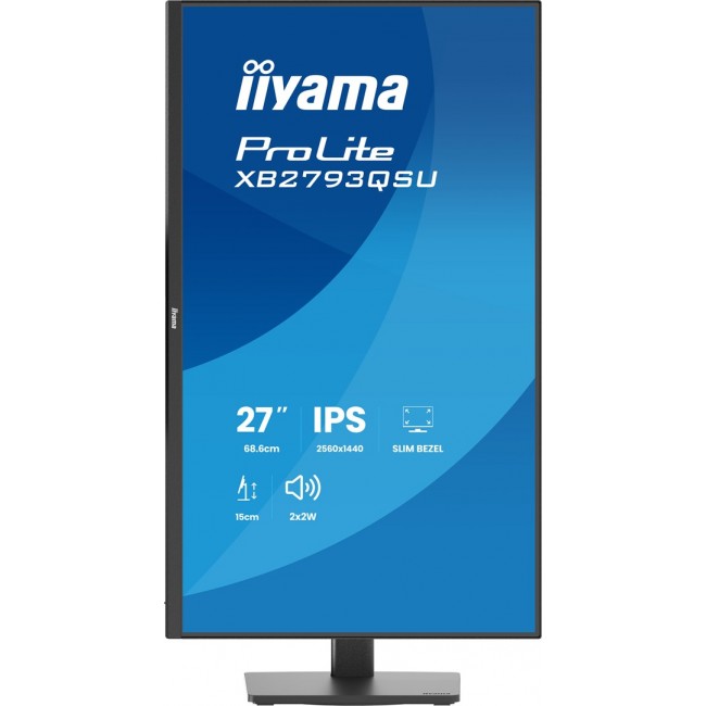 iiyama ProLite XB2793QSU-B1 computer monitor 68.6 cm (27 iiyama ProLite XB2793QSU-B1 computer monitor 68.6 cm (27