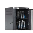 Manhattan Laptop Charging Cart/Trolley via AC Adapter (EU) 30-bay, Install device's AC Adapter (power cables) into unit, Suitable for ALL laptops (to 16