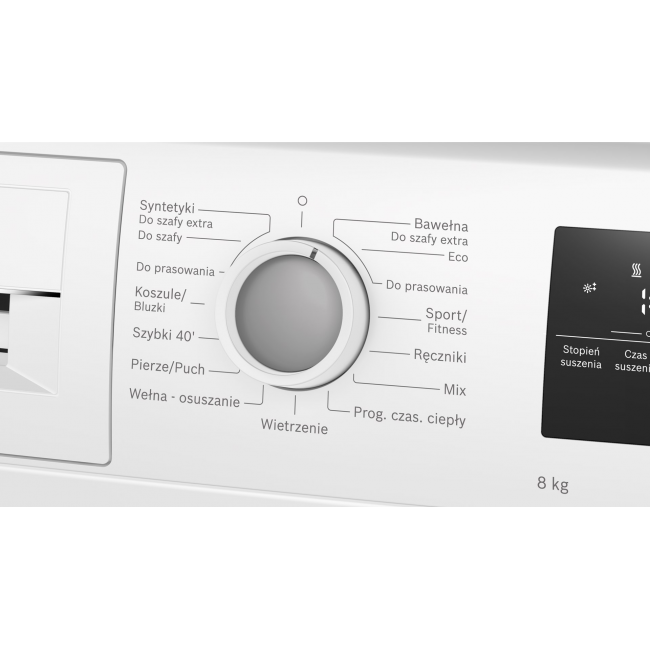 BOSCH WTH86277PL Heat pump clothes dryer 8kg White