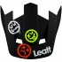 Daszek do kasku rowerowego LEATT Visor MTB Gravity 1.0 V25 (r. M-XXL) one size