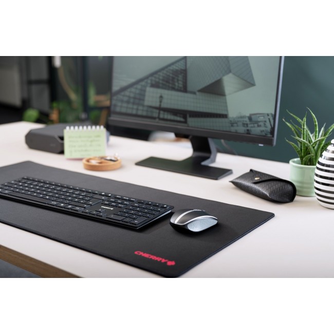 CHERRY KW 9100 SLIM keyboard Universal RF Wireless + Bluetooth QWERTZ Swiss Black