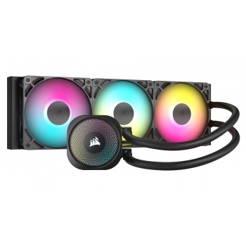 Corsair Nautilus 360 RS ARGB Processor All-in-one liquid cooler Black