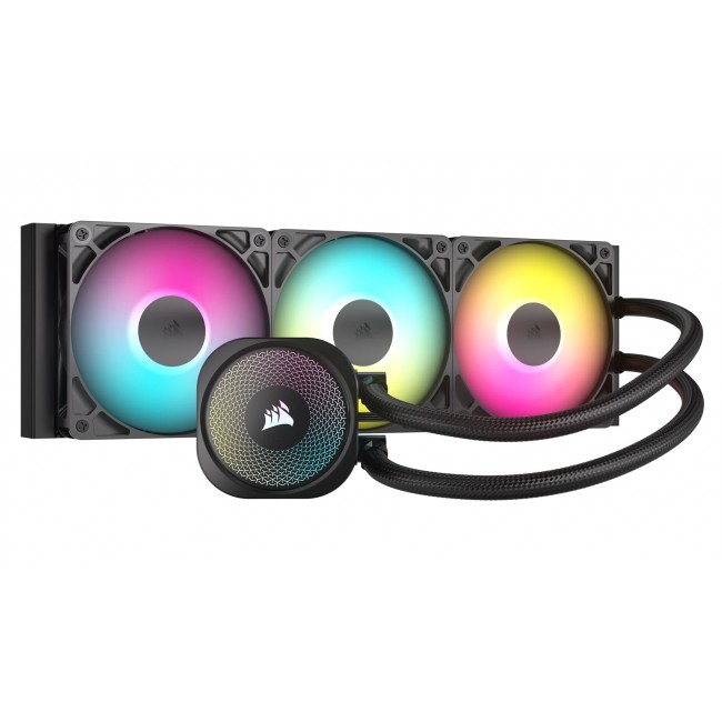 Corsair Nautilus 360 RS ARGB Processor All-in-one liquid cooler Black