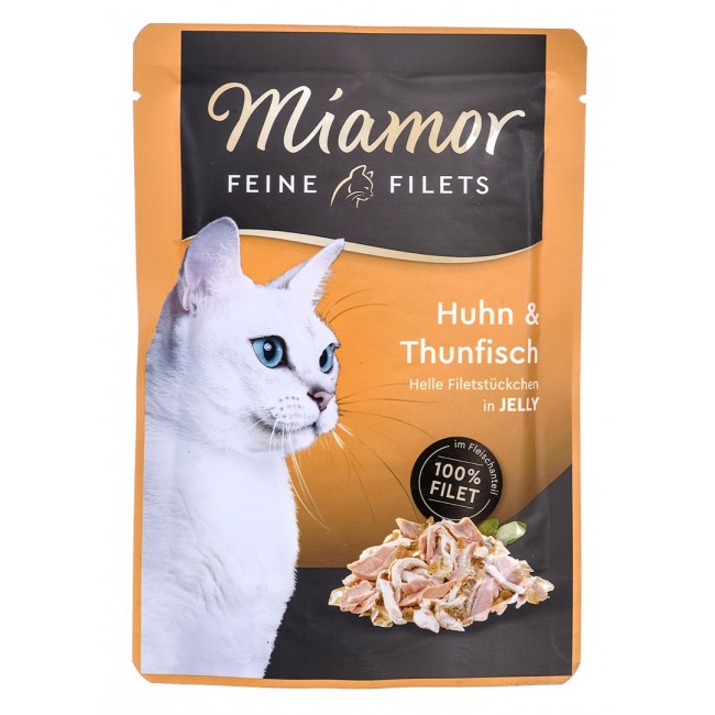 Miamor cats moist food Chicken with tuna 100 g Miamor cats moist food Chicken with tuna 100 g