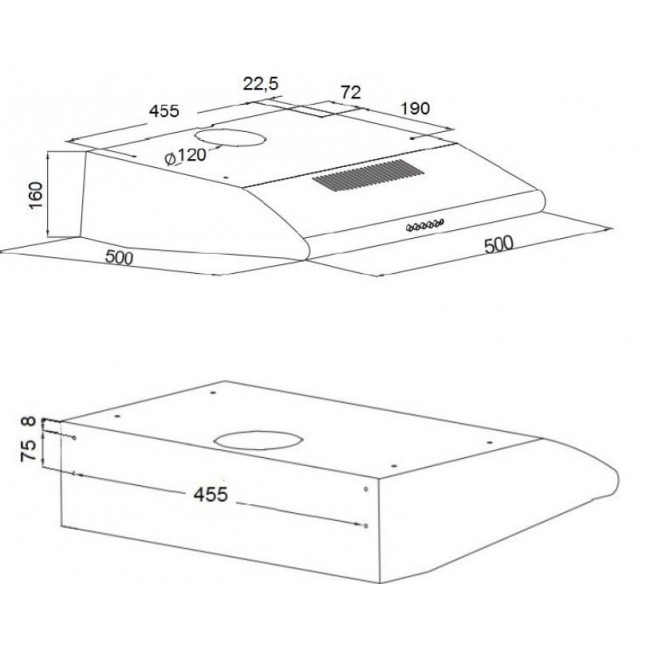 Akpo WK-7 P-3050 cooker hood Akpo WK-7 P-3050 cooker hood