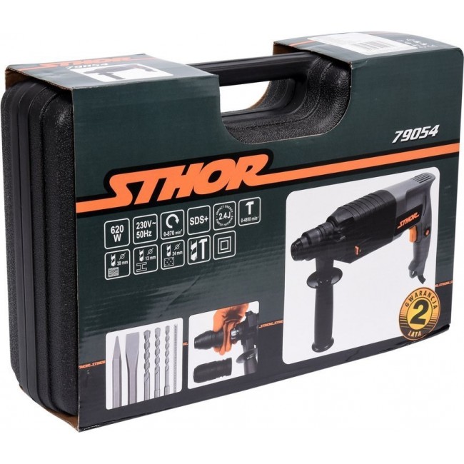 Hammer drill SDS Plus 620W STHOR 79054